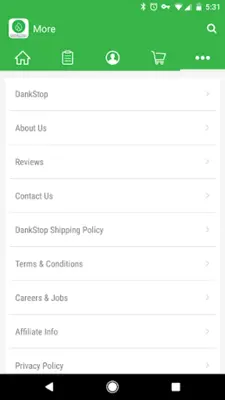 DankStop android App screenshot 0